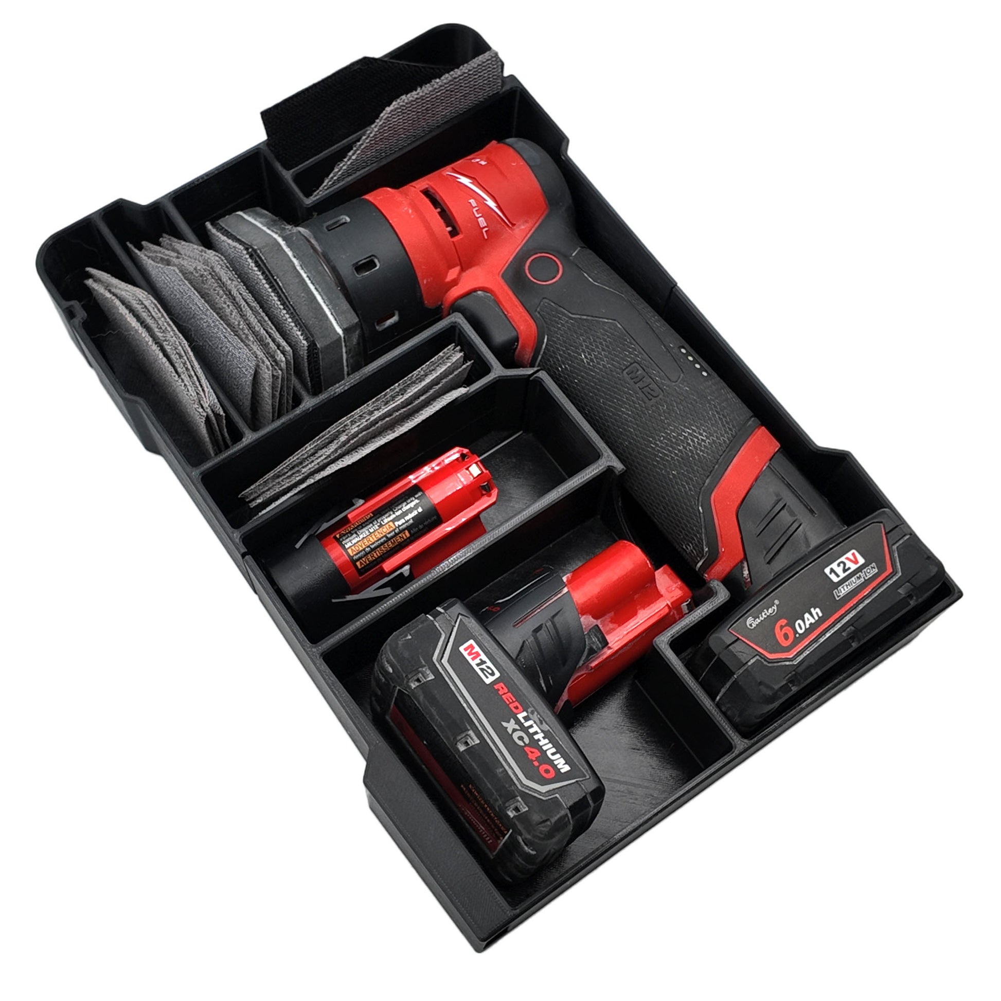 Rack Rig Packout Insert for M12 Fuel Orbital Detail Sander (2531) - Mi ...