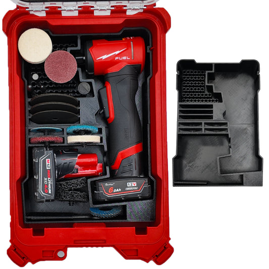 M12 Milwaukee Right Angle Die Grinder Insert for Milwaukee Compact Organizer