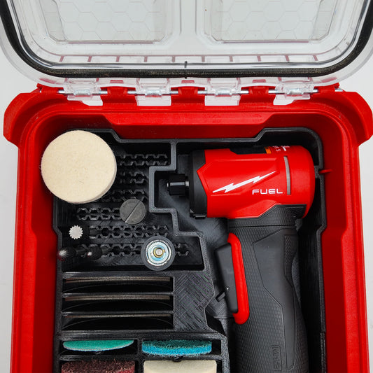 M12 Milwaukee Right Angle Die Grinder Insert for Milwaukee Compact Organizer