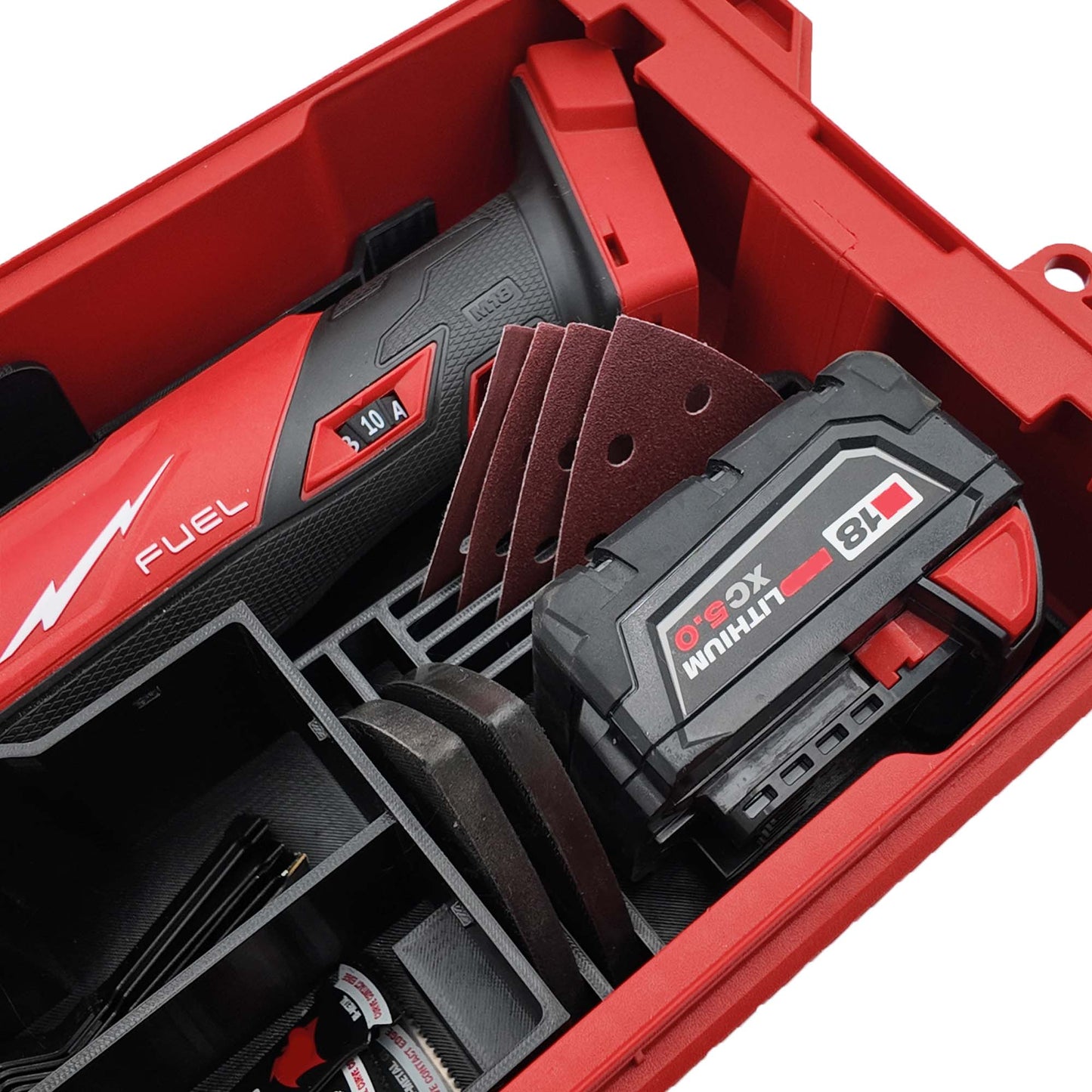 Rack Rig Packout Insert for M18 Multi-Tool (2836/2626) - Milwaukee Compact Organizer