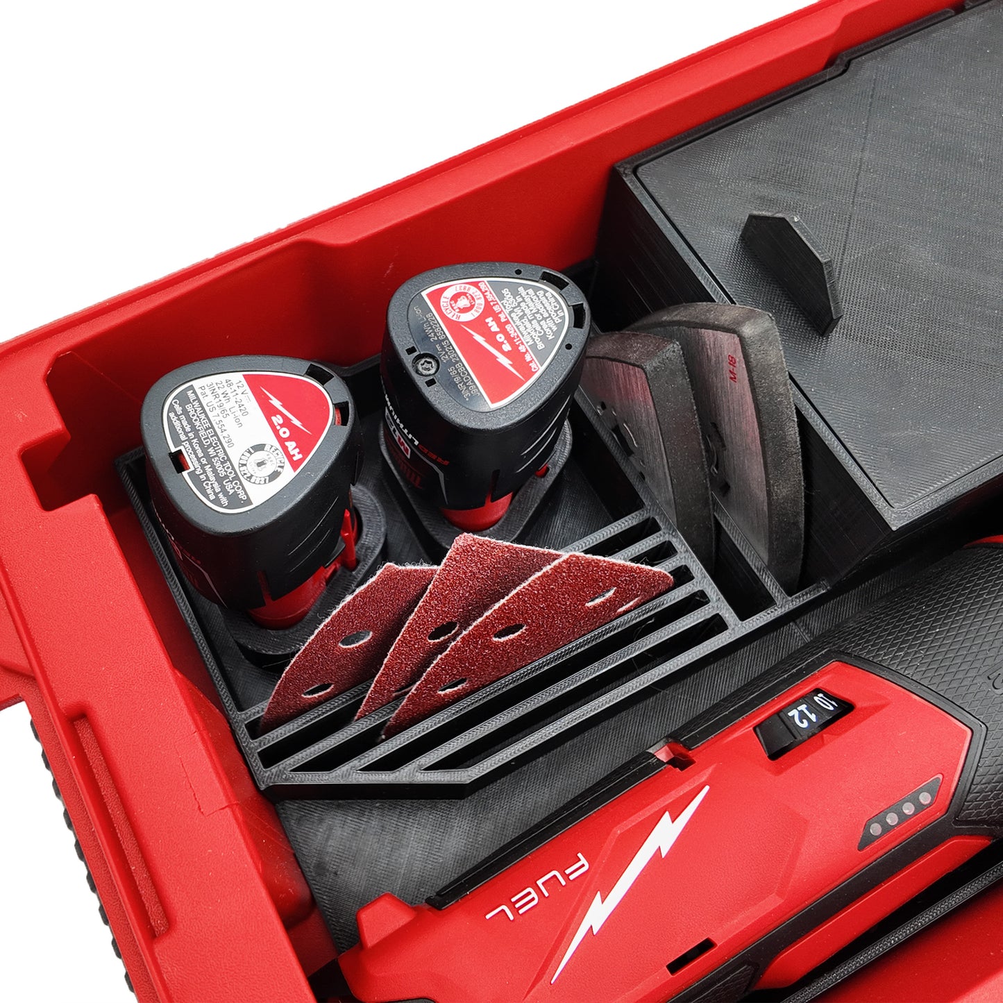 Rack Rig Packout Insert for Milwaukee M12 Multi Tool (2526 and 2426)