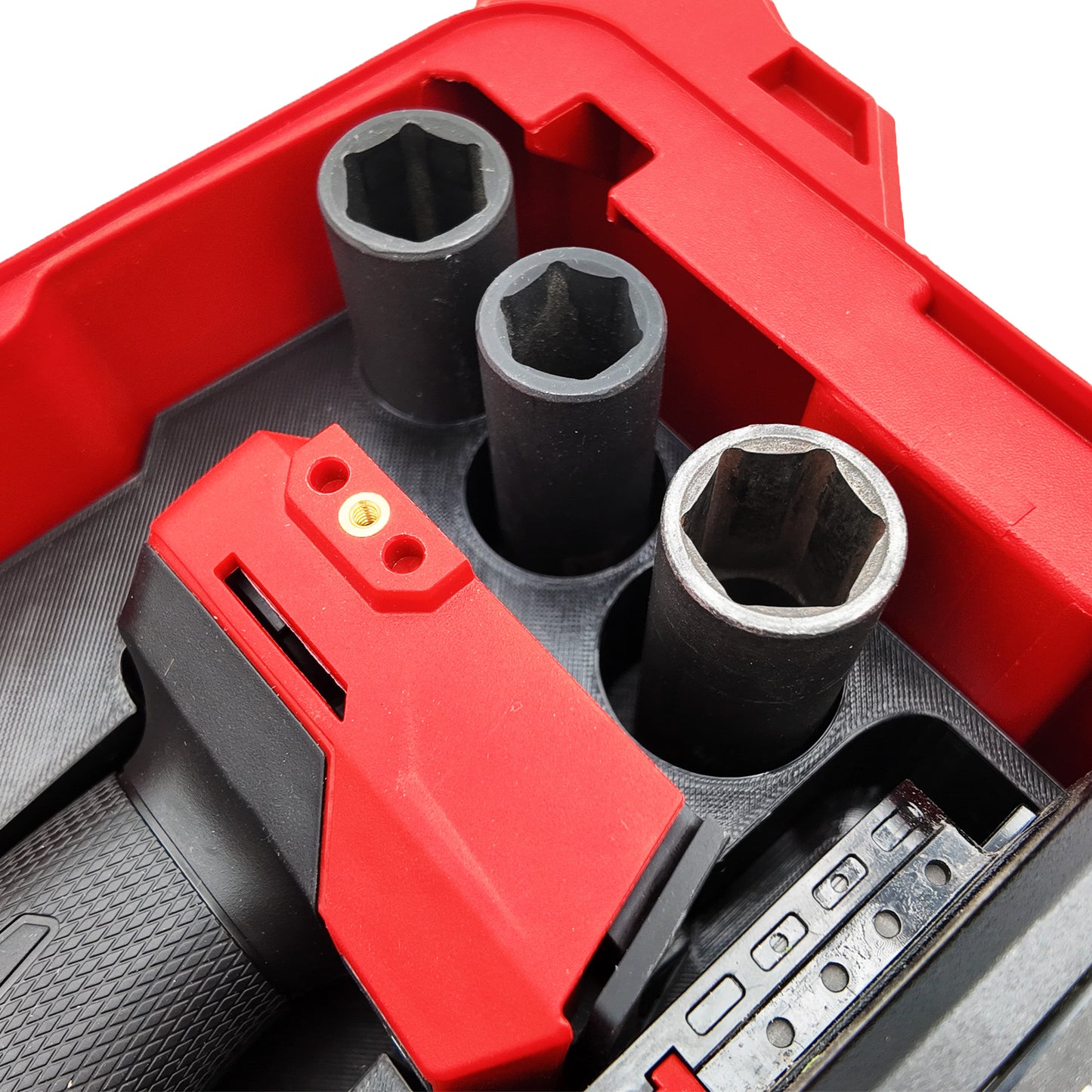 Milwaukee M18 Fuel 1/2 Impact Wrench - Milwaukee Packout Organizer Insert
