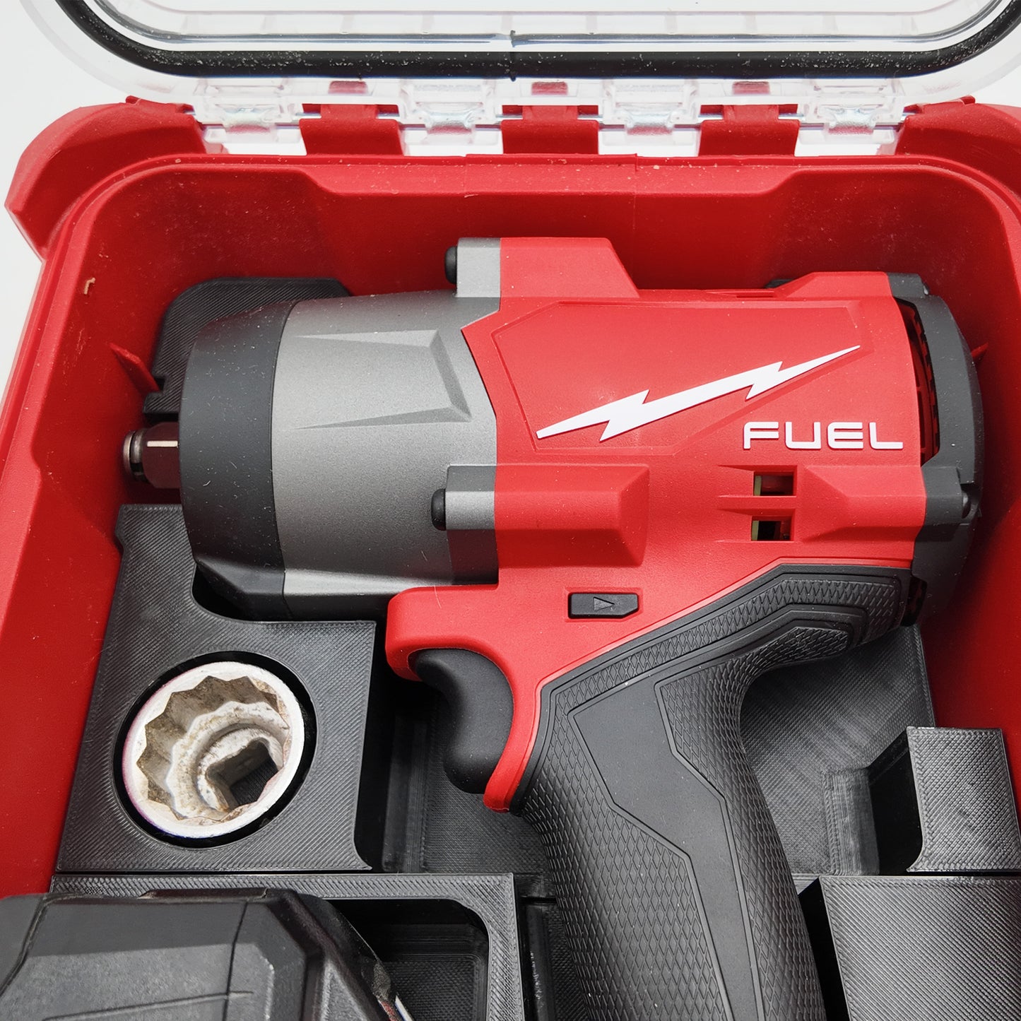 Rack Rig Packout Insert for Milwaukee M18 Fuel 1/2 Impact Wrench - Milwaukee Packout Organizer