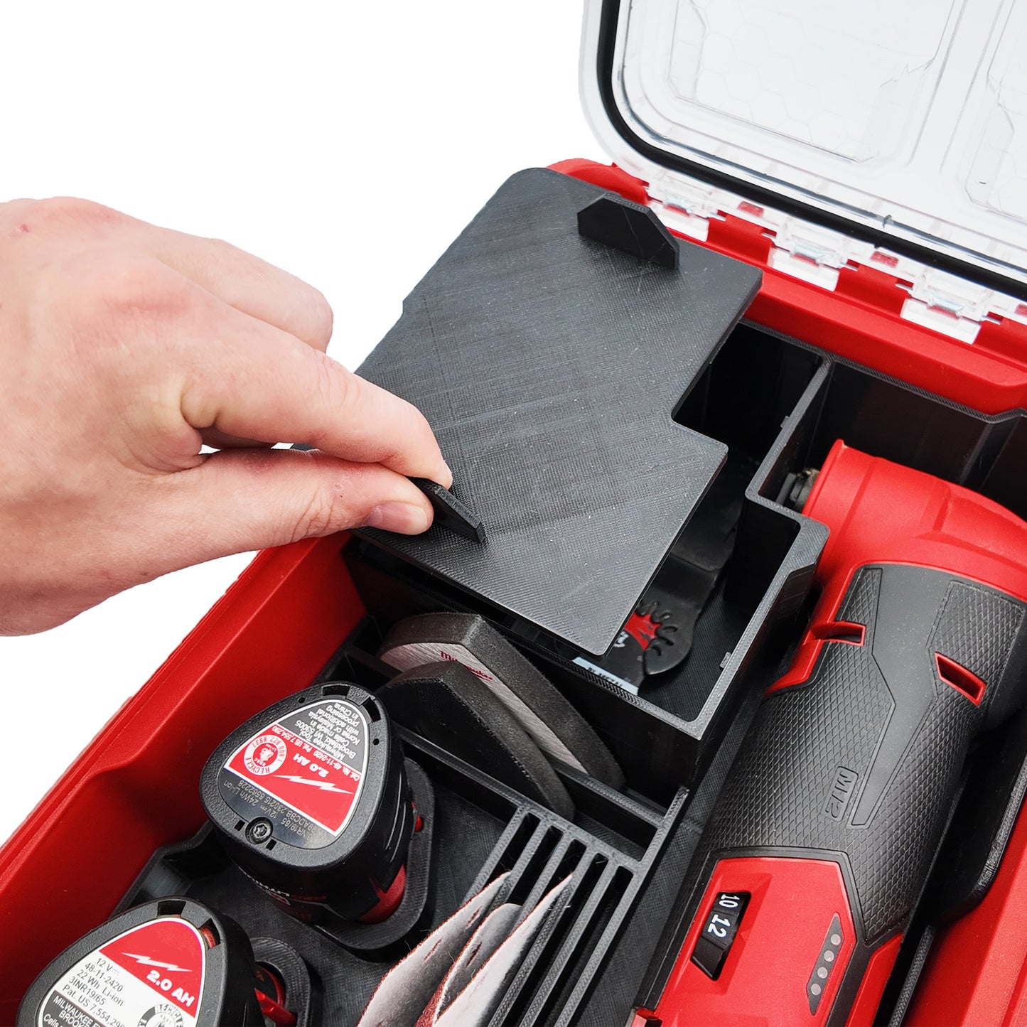 Rack Rig Packout Insert for Milwaukee M12 Multi Tool (2526 and 2426)