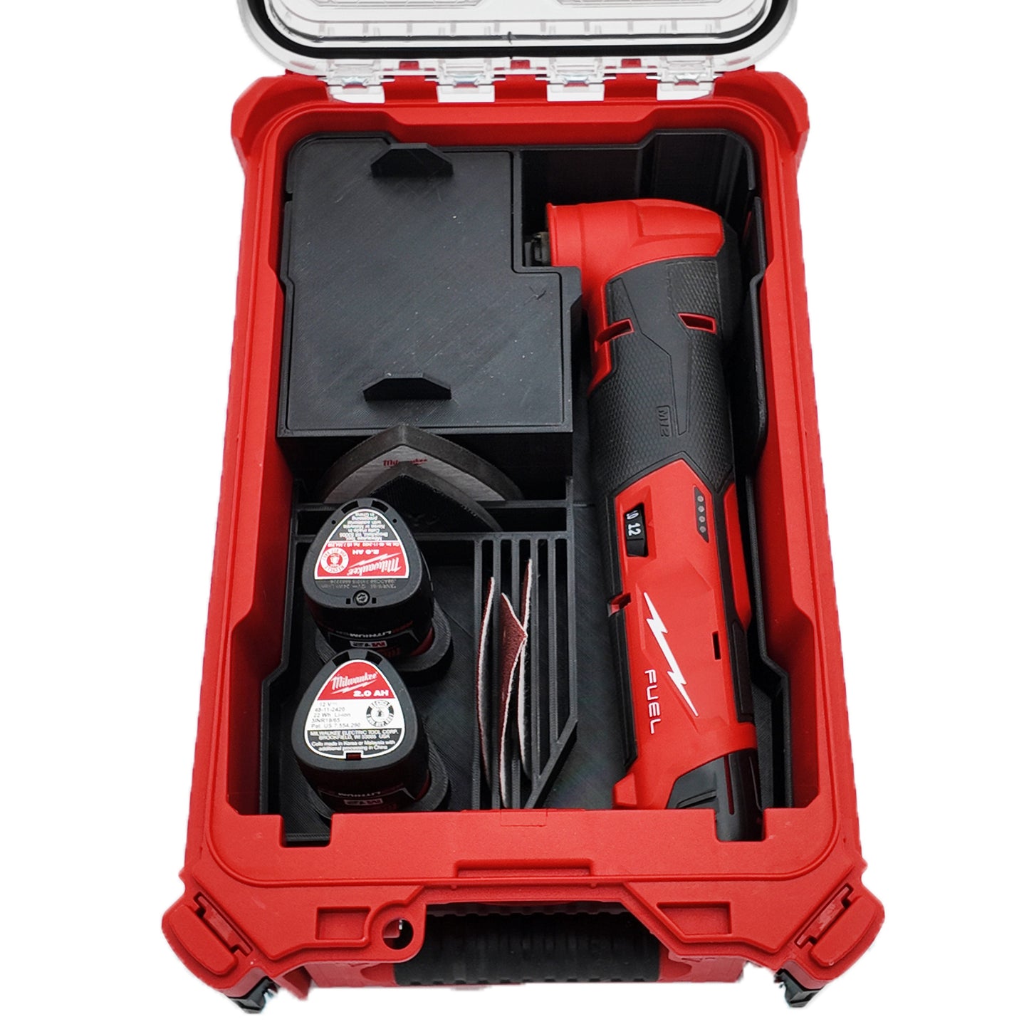Rack Rig Packout Insert for Milwaukee M12 Multi Tool (2526 and 2426)