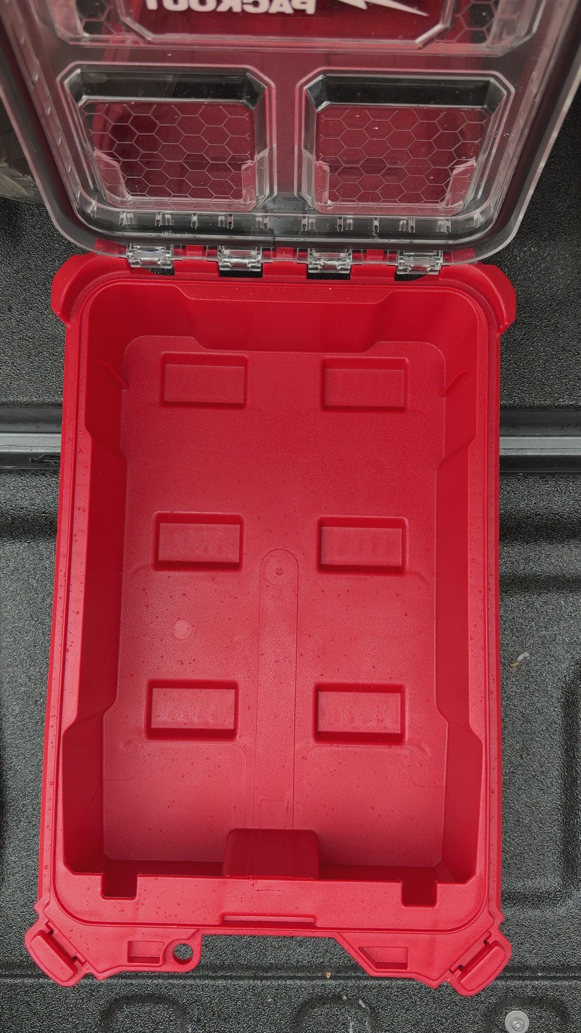 Milwaukee M18 Fuel 1/2 Impact Wrench - Milwaukee Packout Organizer Insert