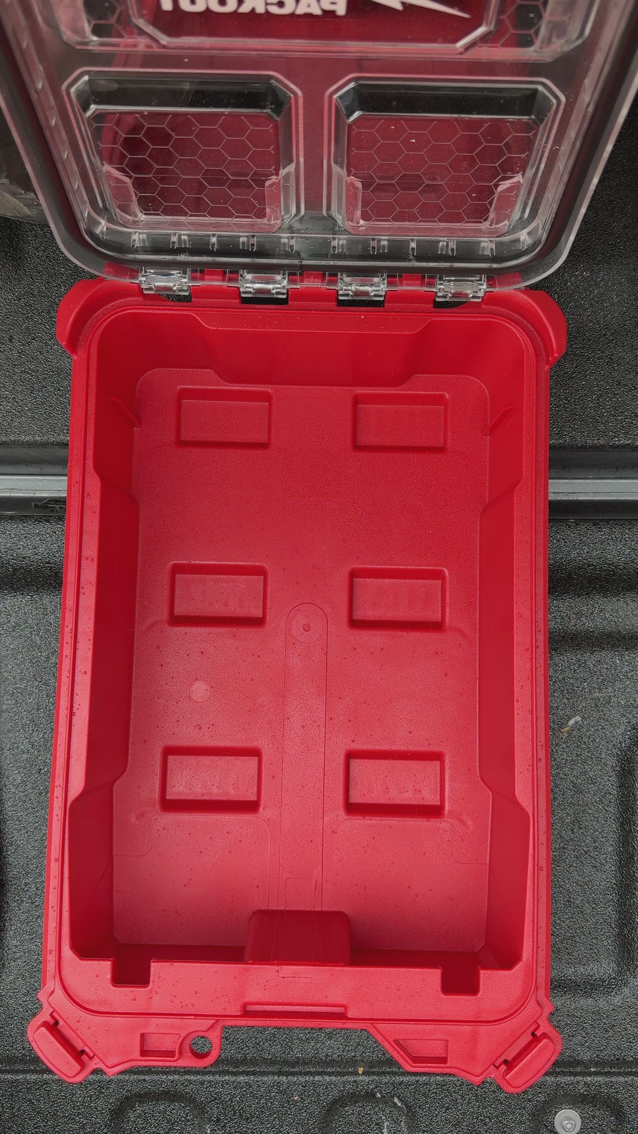 Milwaukee M18 Fuel 1/2 Impact Wrench - Milwaukee Packout Organizer Insert